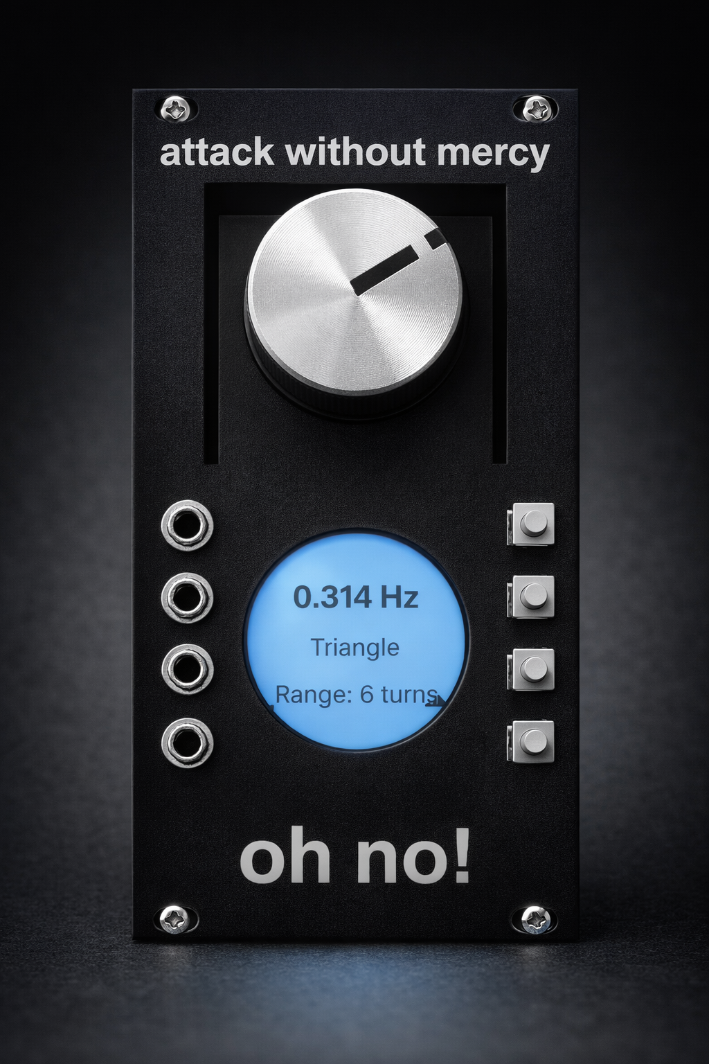 attack without mercy — black panel