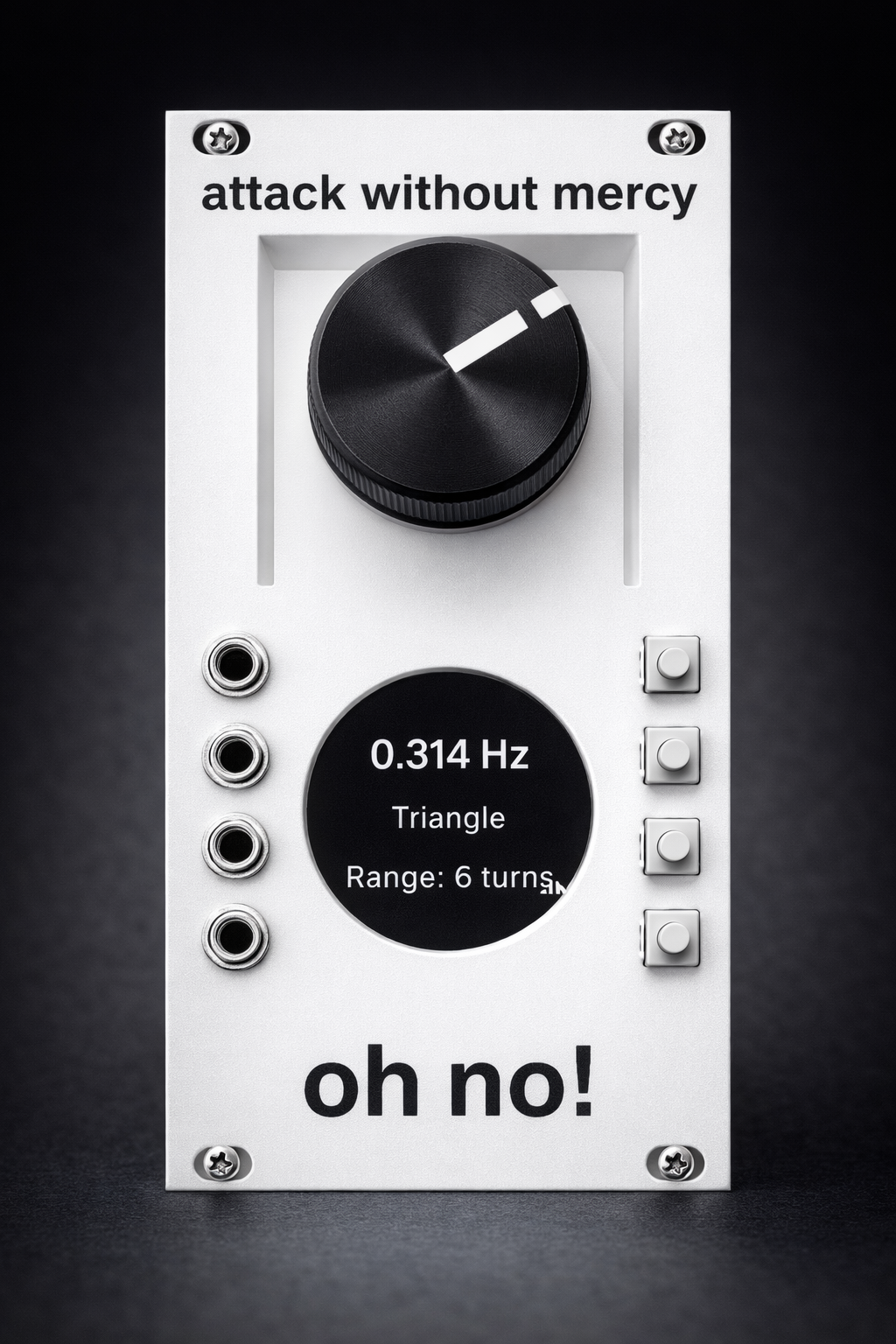 attack without mercy — white panel